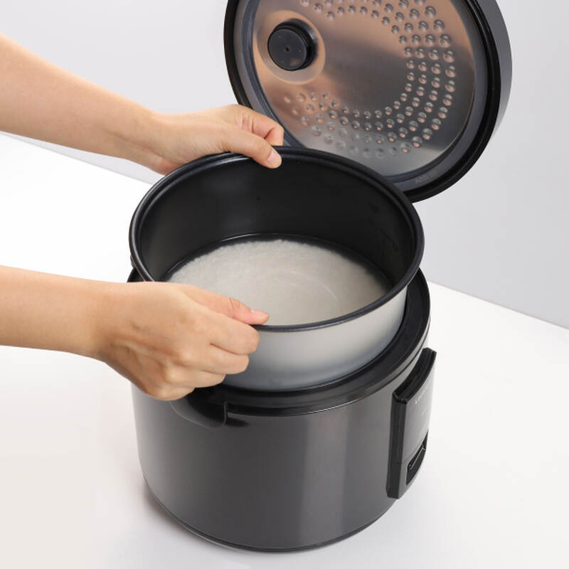Nồi cơm điện LocknLock Daily rice cooker EJR472BLK dung t&iacute;ch 1.8L - M&agrave;u đen, , large image number null